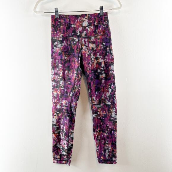 Lululemon Wunder Train High-Rise Tight 25" Cinder Flash Multi 6 - Picture 5 of 12